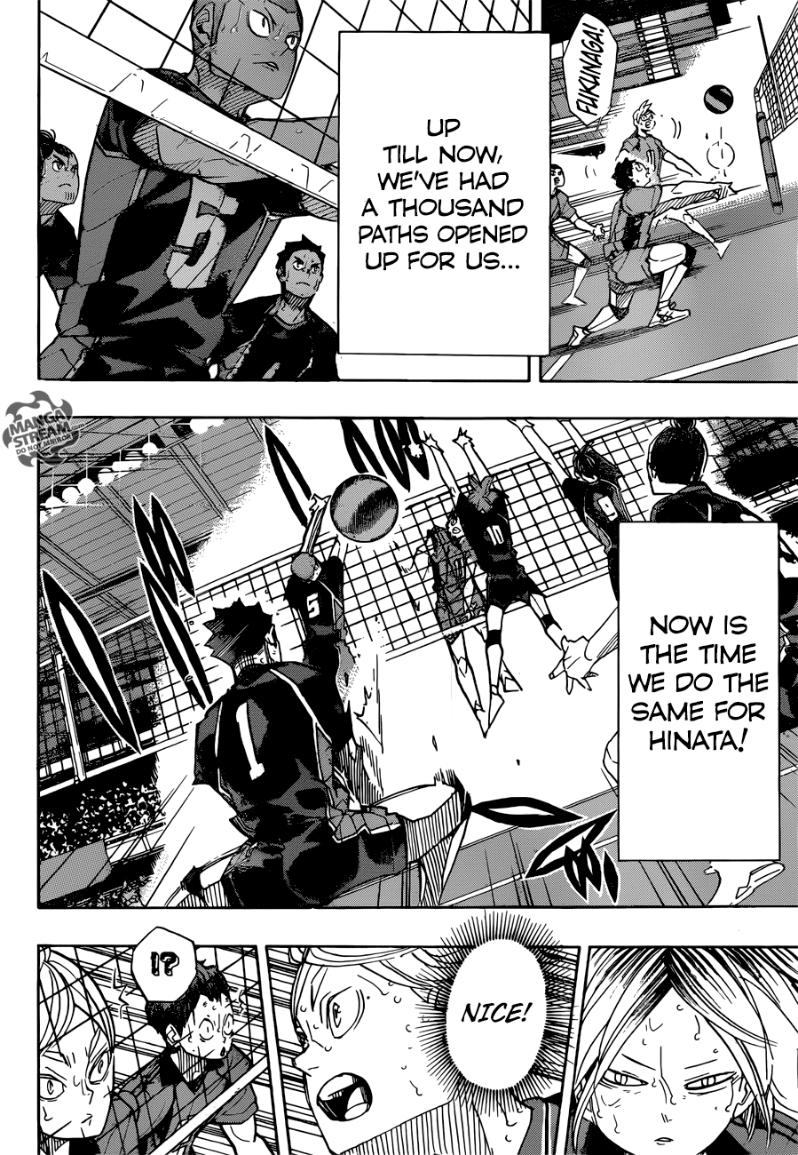 Haikyuu!!, Chapter 313 image 06
